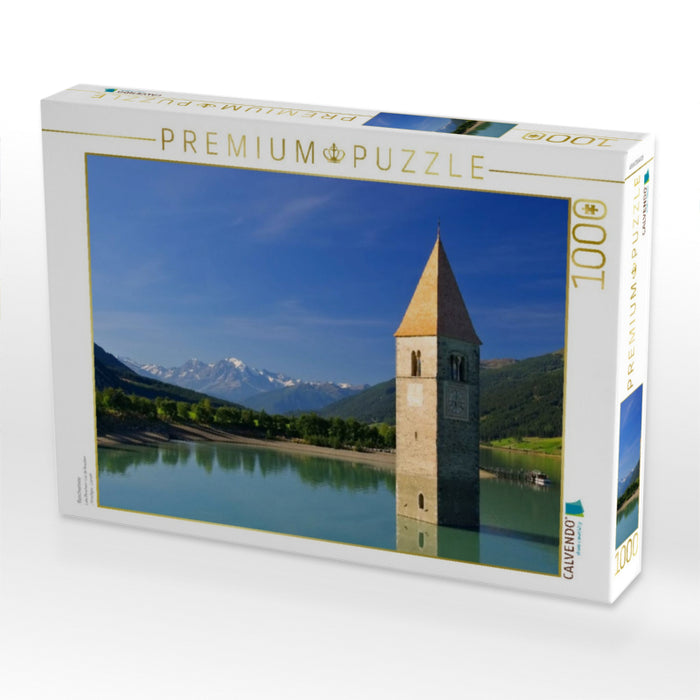 Reschensee - CALVENDO Foto-Puzzle'