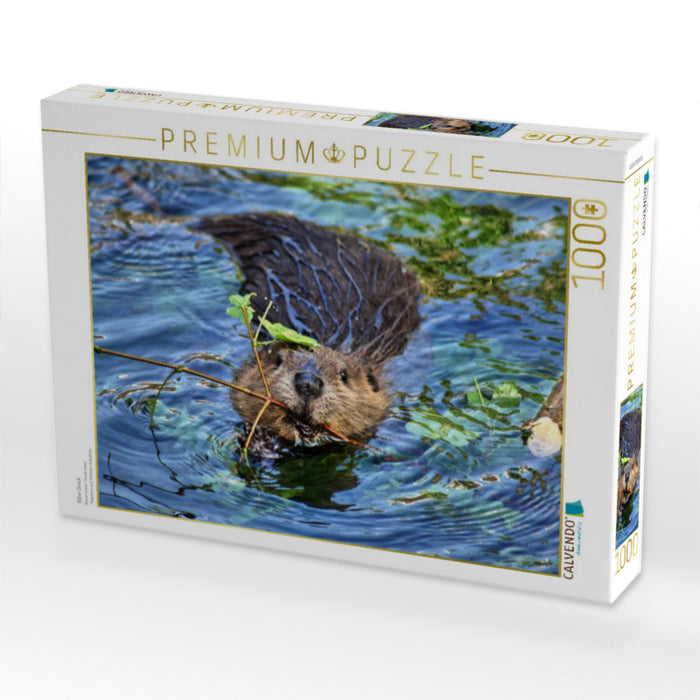 Biber Snack - CALVENDO Foto-Puzzle'