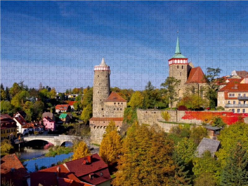 Ein Motiv aus dem Kalender Bautzen - Perle der Oberlausitz 1000 Teile Puzzle quer - CALVENDO Foto-Puzzle'