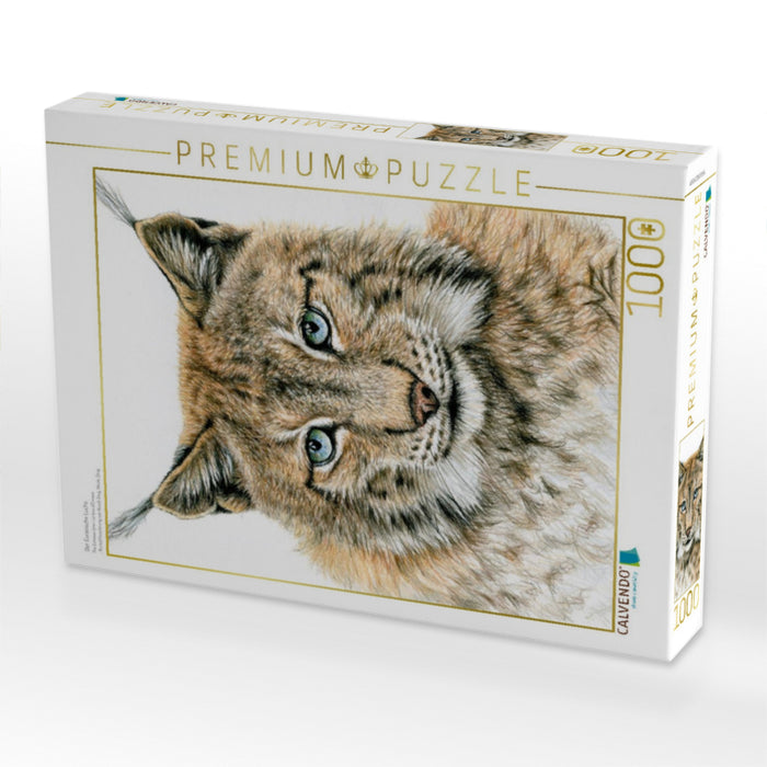 Der Eurasische Luchs - CALVENDO Foto-Puzzle'