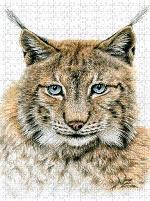 Der Eurasische Luchs - CALVENDO Foto-Puzzle'