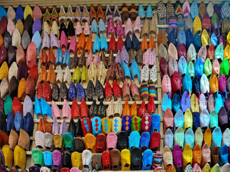 Marrakesch, Marokko - CALVENDO Foto-Puzzle'