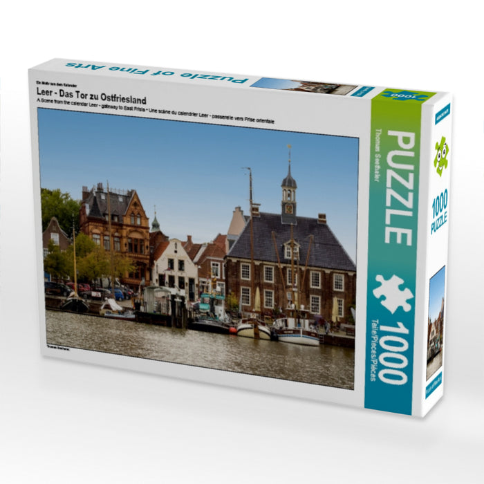 Empty - The gateway to East Frisia - CALVENDO photo puzzle 