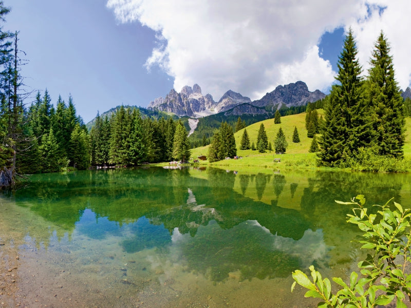Der Almsee in Filzmoos 1000 Teile Puzzle quer - CALVENDO Foto-Puzzle'