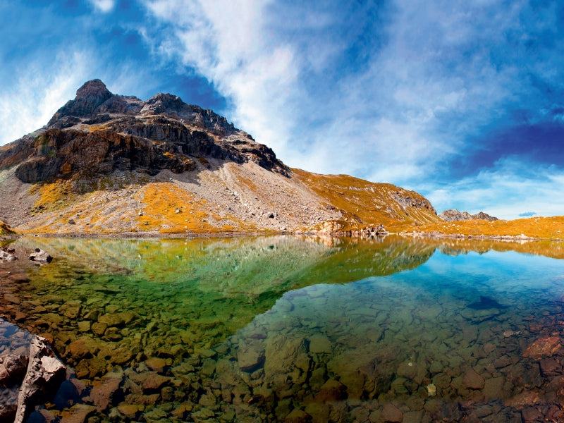 Der Neukarsee in Flachauwinkl 1000 Teile Puzzle quer - CALVENDO Foto-Puzzle'