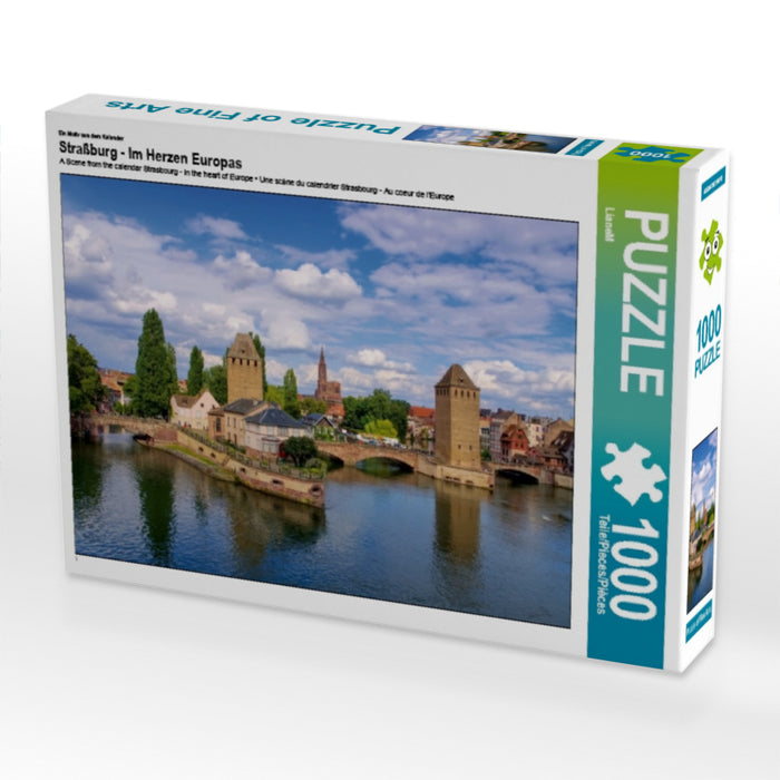 Ein Motiv aus dem Kalender Straßburg - Im Herzen Europas 1000 Teile Puzzle quer - CALVENDO Foto-Puzzle'