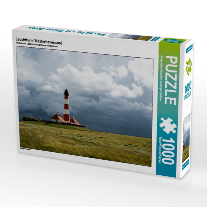 Westerheversand Lighthouse - CALVENDO photo puzzle 