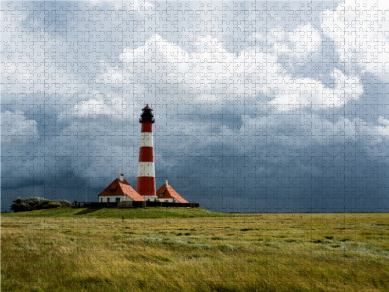 Westerheversand Lighthouse - CALVENDO photo puzzle 
