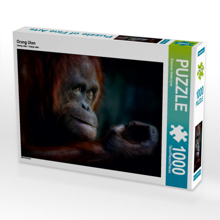Orang-outan - Puzzle photo CALVENDO 