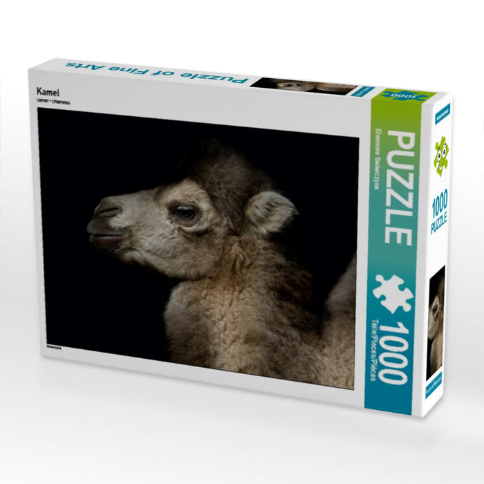Kamel 1000 Teile Puzzle quer - CALVENDO Foto-Puzzle'