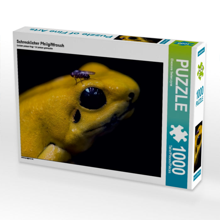 Schrecklicher Pfeilgiftfrosch 1000 Teile Puzzle quer - CALVENDO Foto-Puzzle'