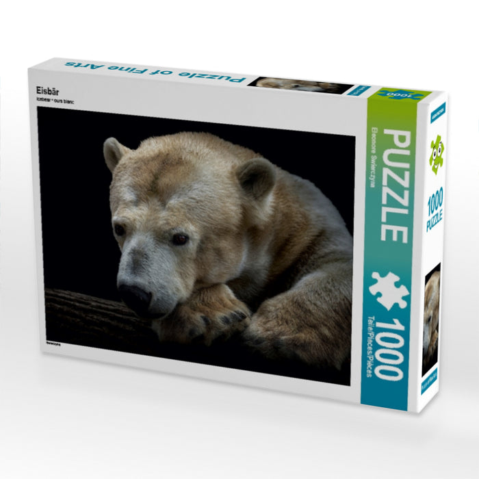 Eisbär 1000 Teile Puzzle quer - CALVENDO Foto-Puzzle'