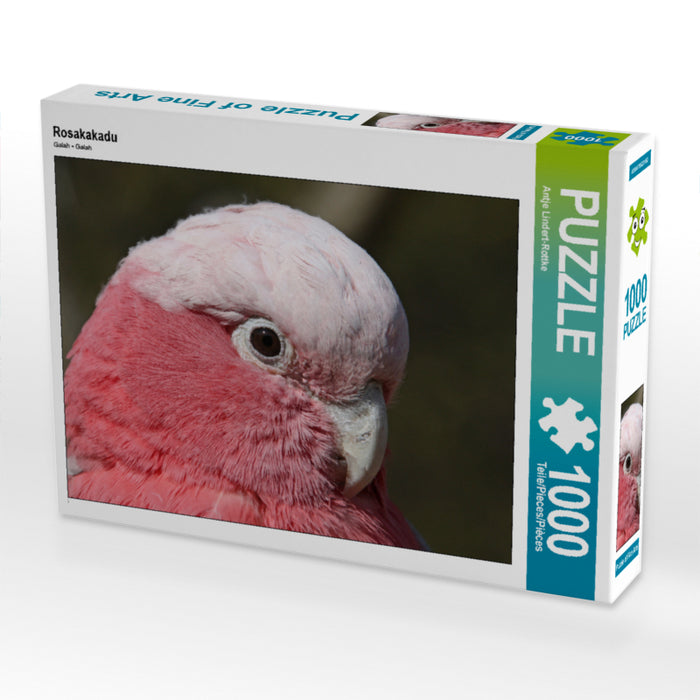 Rosakakadu 1000 Teile Puzzle quer - CALVENDO Foto-Puzzle'