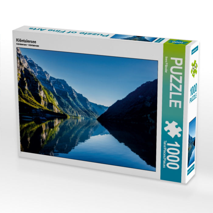 Klöntalersee - CALVENDO photo puzzle 