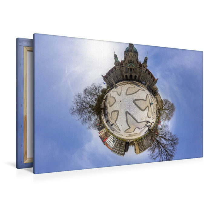 Premium Textil-Leinwand Planet Trammplatz
