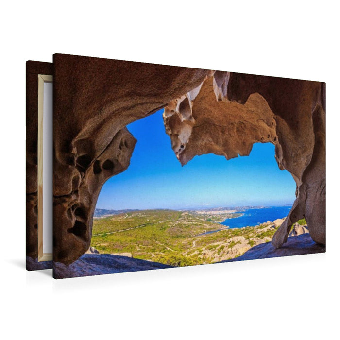 Premium Textil-Leinwand Capo d'Orso