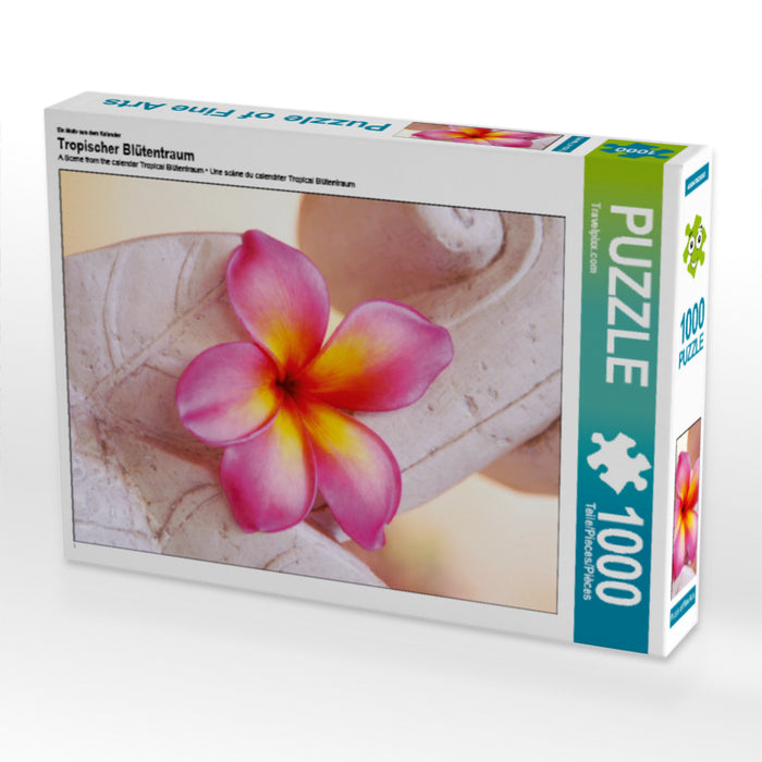 Ein Motiv aus dem Kalender Tropischer Blütentraum 1000 Teile Puzzle quer - CALVENDO Foto-Puzzle'