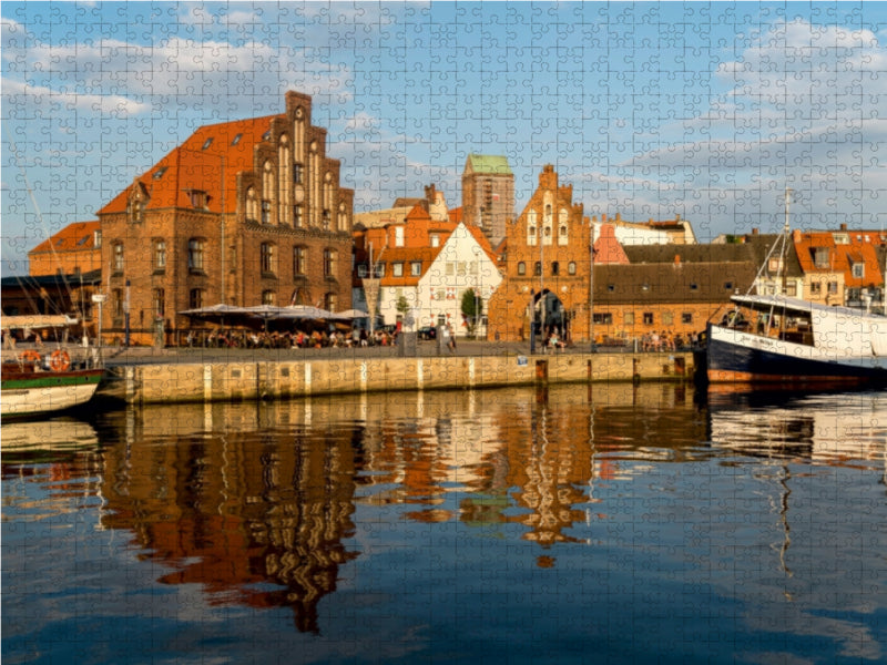 Ein Motiv aus dem Kalender Hansestadt Wismar 1000 Teile Puzzle quer - CALVENDO Foto-Puzzle'