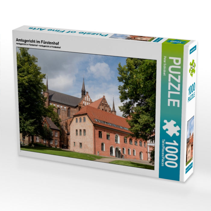 Amtsgericht im Fürstenhof 1000 Teile Puzzle quer - CALVENDO Foto-Puzzle'