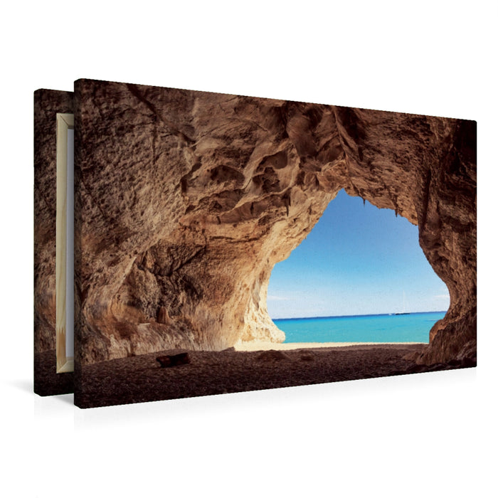 Premium Textil-Leinwand Cala Luna