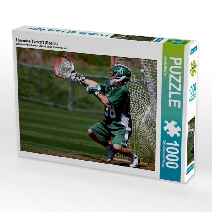 Lacrosse goalkeeper (goalie) - CALVENDO photo puzzle 