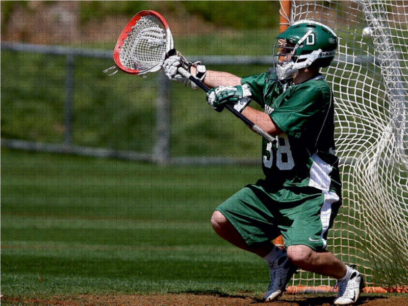 Lacrosse goalkeeper (goalie) - CALVENDO photo puzzle 