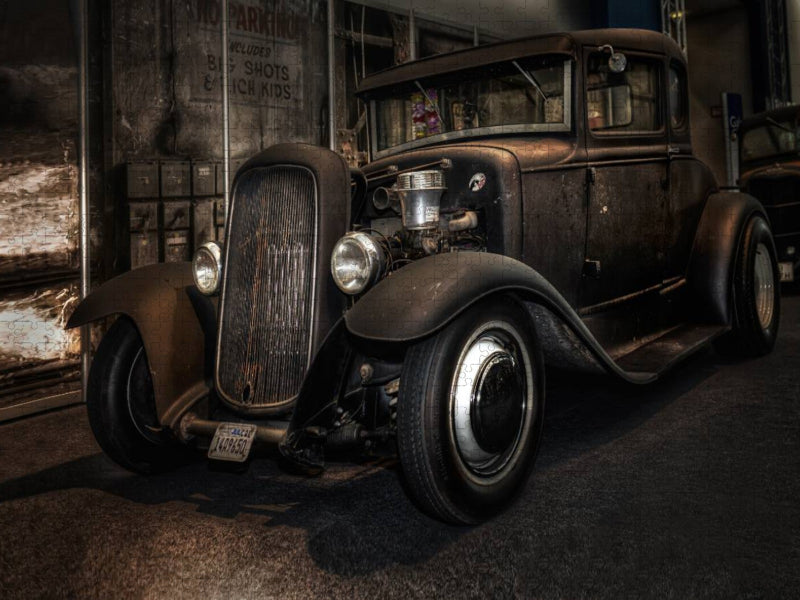 Hot Rod - Motorshow Essen - CALVENDO Foto-Puzzle'
