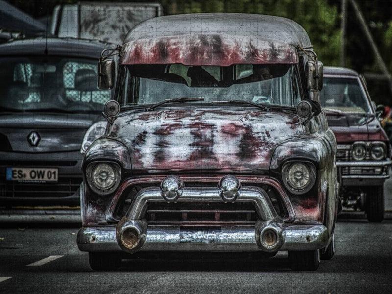 Kustom Kulture Herten - CALVENDO Foto-Puzzle'