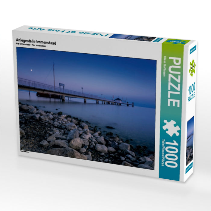 Anlegestelle Immenstaad 1000 Teile Puzzle quer - CALVENDO Foto-Puzzle'