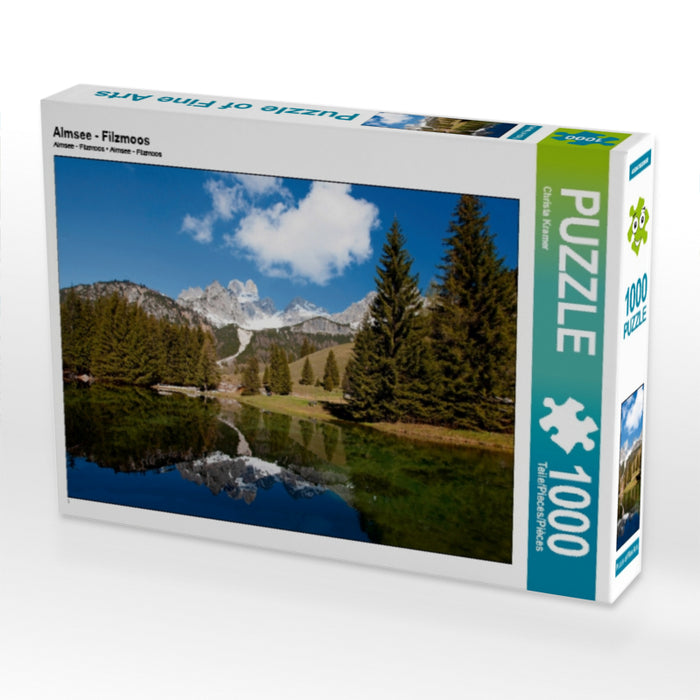 Almsee - Filzmoos 1000 Teile Puzzle quer - CALVENDO Foto-Puzzle'
