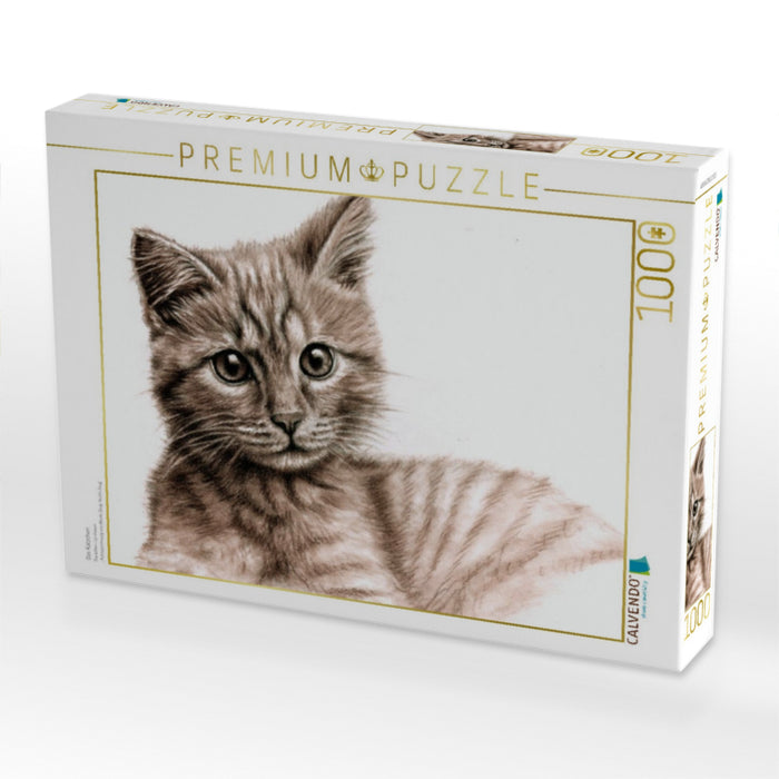 Das Kätzchen - CALVENDO Foto-Puzzle'