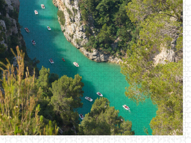 Canyon du Verdon - CALVENDO Foto-Puzzle'
