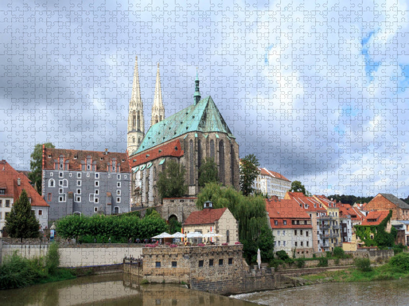 Dier Stadtpfarrkirche St. Peter und Paul in Görlitz - CALVENDO Foto-Puzzle'