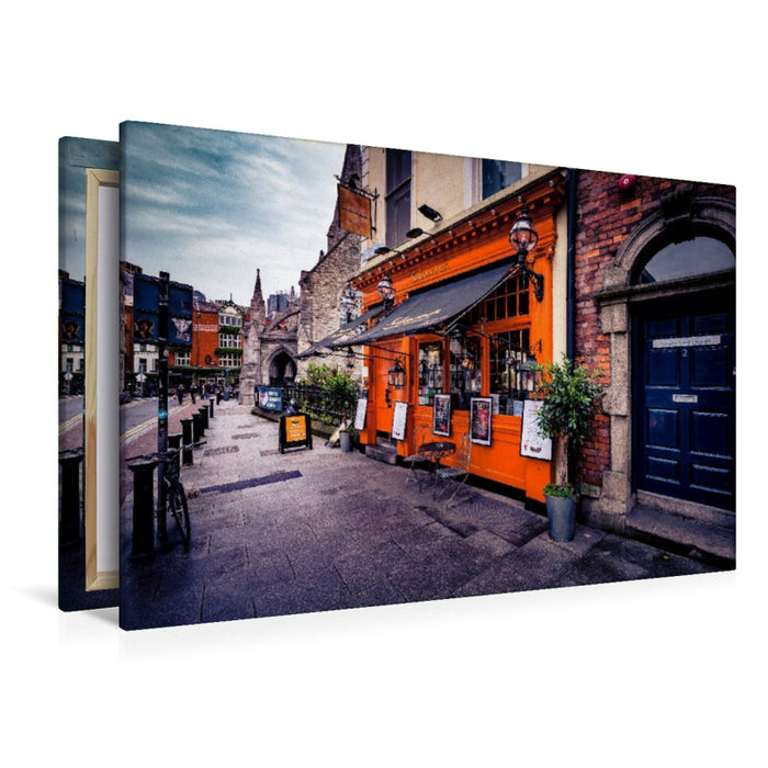 Premium Textil-Leinwand Dublin