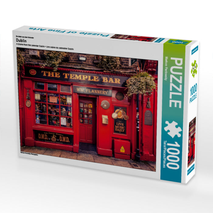 Ein Motiv aus dem Kalender Dublin 1000 Teile Puzzle quer - CALVENDO Foto-Puzzle'