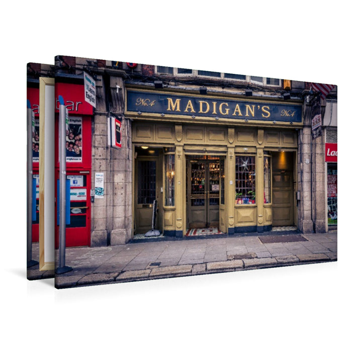 Premium Textil-Leinwand Madigans, Dublin