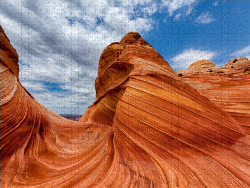 The Wave, Arizona 1000 Teile Puzzle quer - CALVENDO Foto-Puzzle'