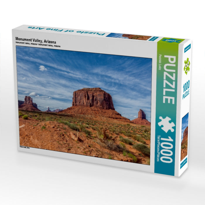 Monument Valley, Arizona 1000 Teile Puzzle quer - CALVENDO Foto-Puzzle'