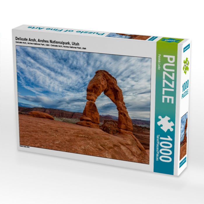 Delicate Arch, Arches National Park, Utah - CALVENDO photo puzzle 