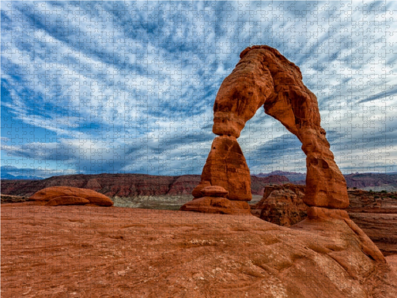 Delicate Arch, Arches National Park, Utah - CALVENDO photo puzzle 