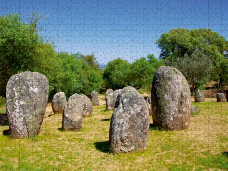 Cromeleque dos Almendres - CALVENDO photo puzzle 