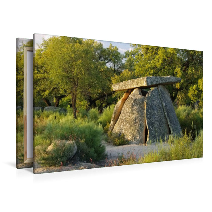 Premium Textil-Leinwand Dolmen Tapias