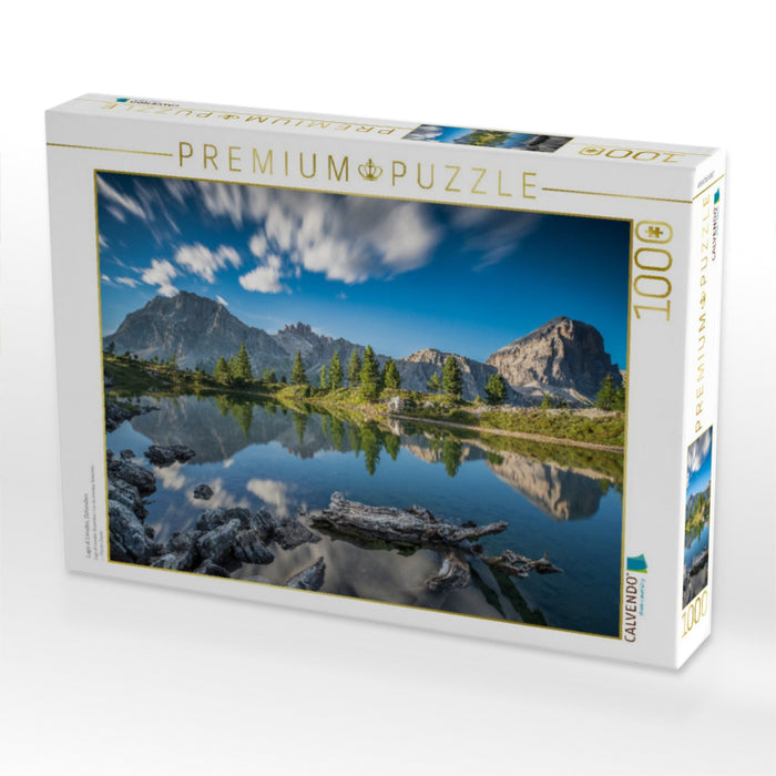 Lago di Limides, Dolomiten - CALVENDO Foto-Puzzle'