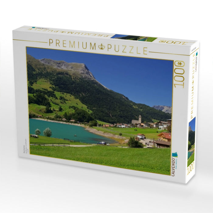 Reschensee - CALVENDO Foto-Puzzle'