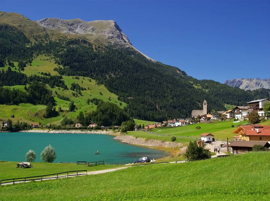 Reschensee - CALVENDO Foto-Puzzle'