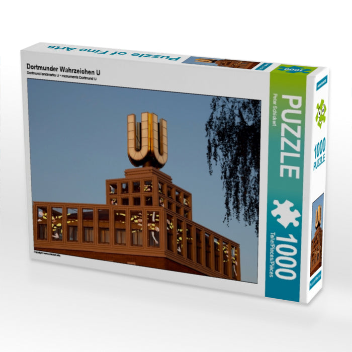 Le monument U de Dortmund - Puzzle photo CALVENDO 