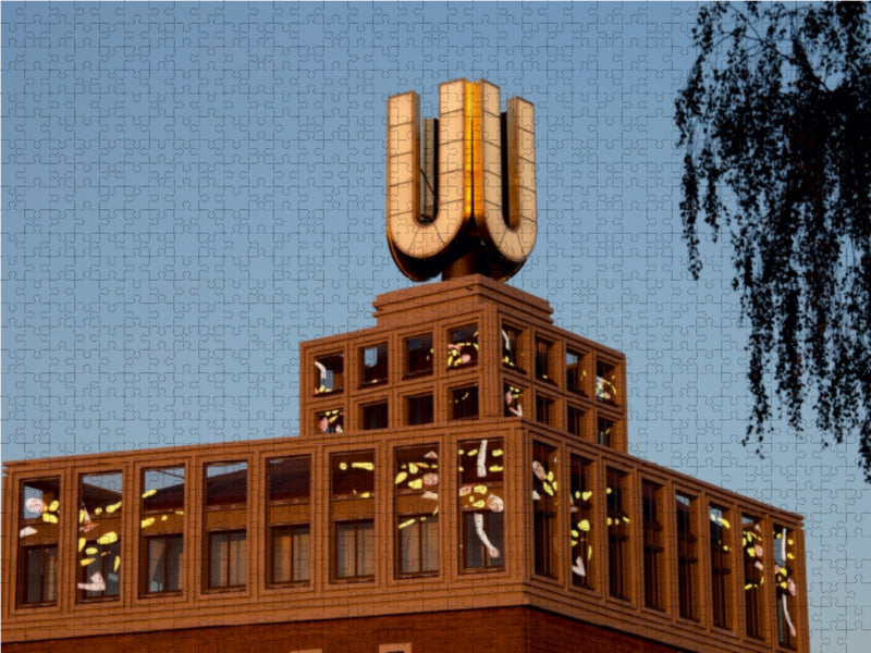 Le monument U de Dortmund - Puzzle photo CALVENDO 
