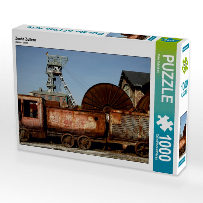Zeche Zollern 1000 Teile Puzzle quer - CALVENDO Foto-Puzzle'