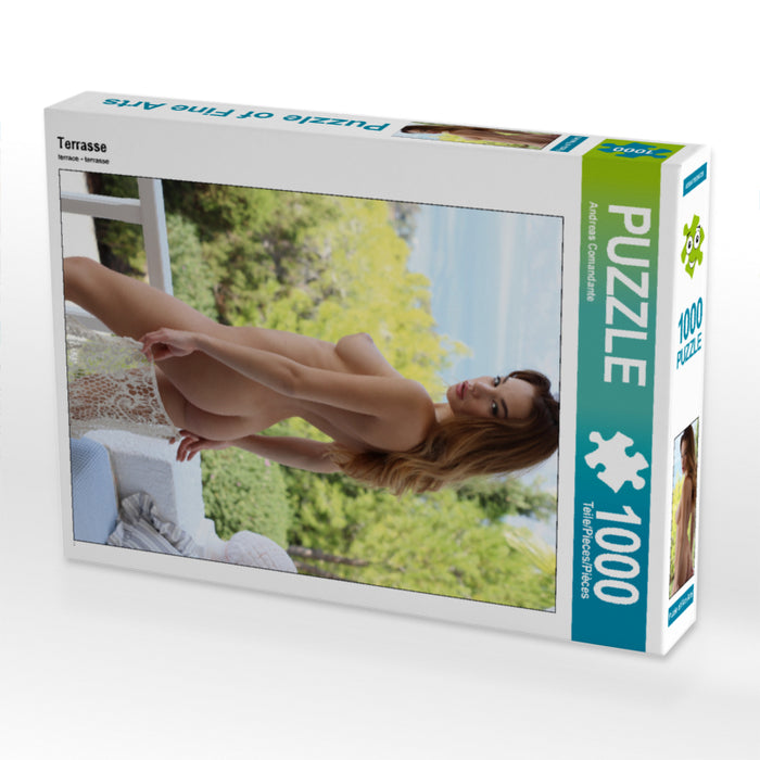 Terrasse 2000 Teile Puzzle hoch - CALVENDO Foto-Puzzle'