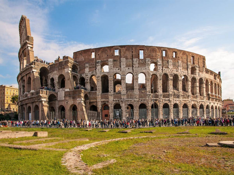 Vor dem Coloseum - CALVENDO Foto-Puzzle'